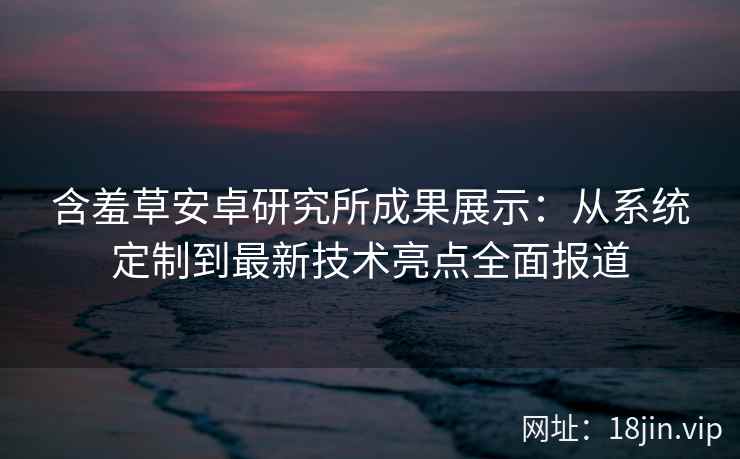 含羞草安卓研究所成果展示：从系统定制到最新技术亮点全面报道