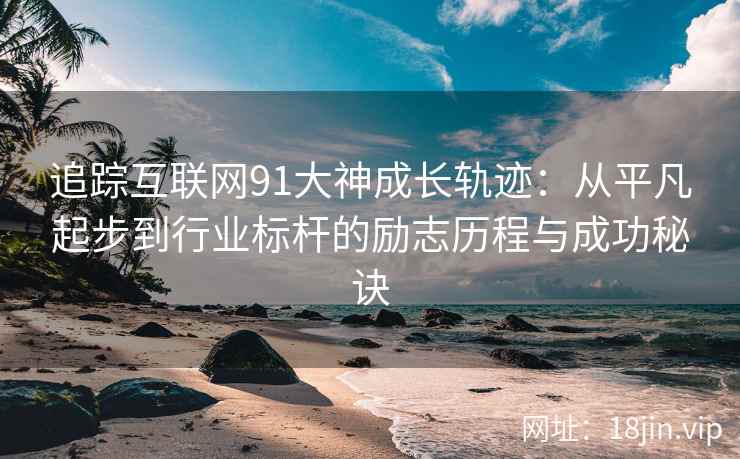 追踪互联网91大神成长轨迹：从平凡起步到行业标杆的励志历程与成功秘诀
